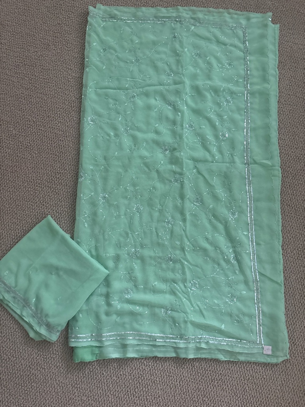 New Embroidered Saree